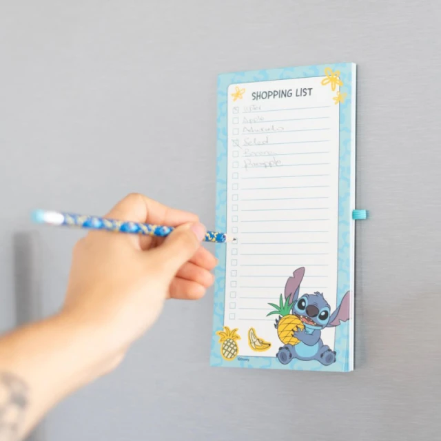 Магнітний блокнот Disney Stitch Tropical 10x21 см + олівець (NMGE011)