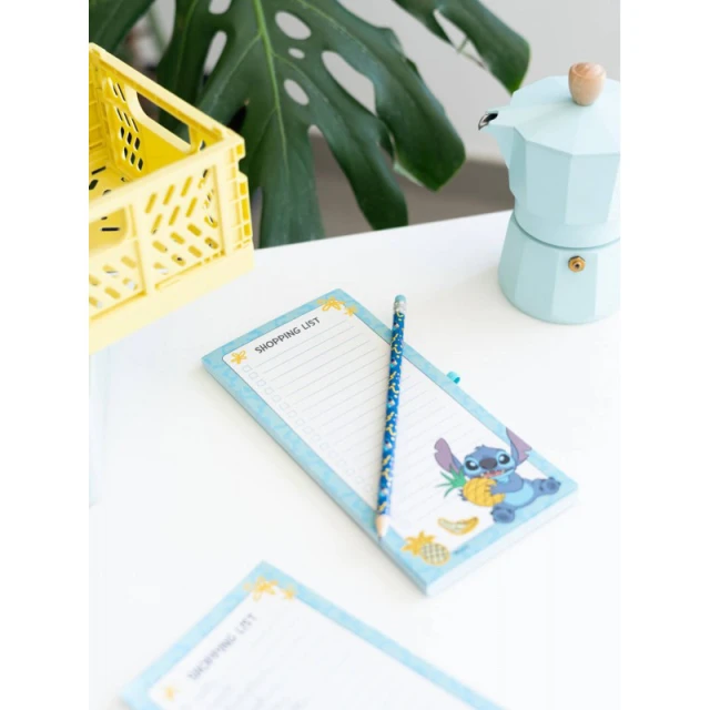 Магнітний блокнот Disney Stitch Tropical 10x21 см + олівець (NMGE011)