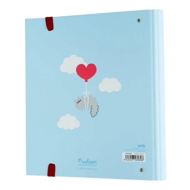 Папка-реєстратор Pusheen Purrfect Love A4 з картками 4 кільця (CBK0139)