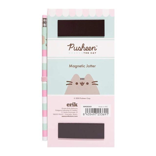 Магнітний блокнот Pusheen зі списком покупок 10x21 см (NMGE013)
