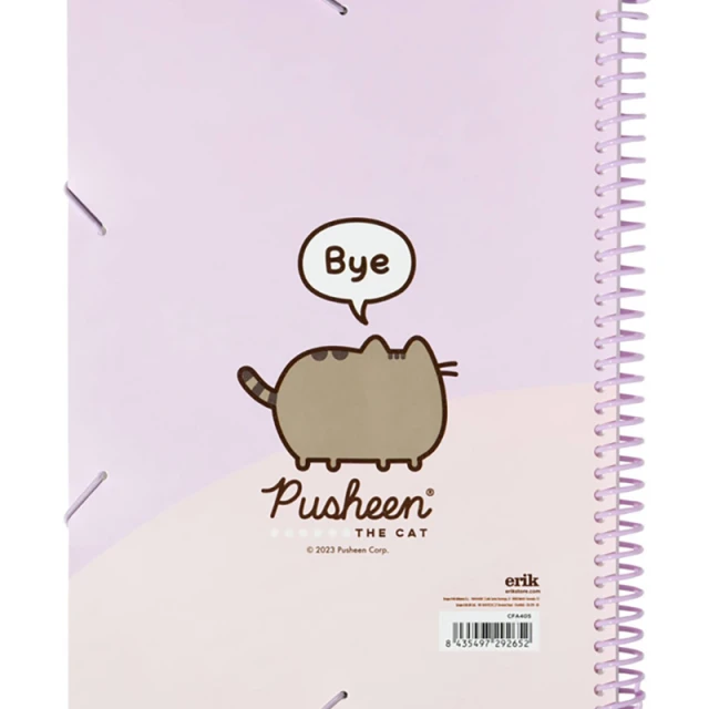 Скоросшиватель Pusheen A4 з гумкою та 30 файлами (CFA405)