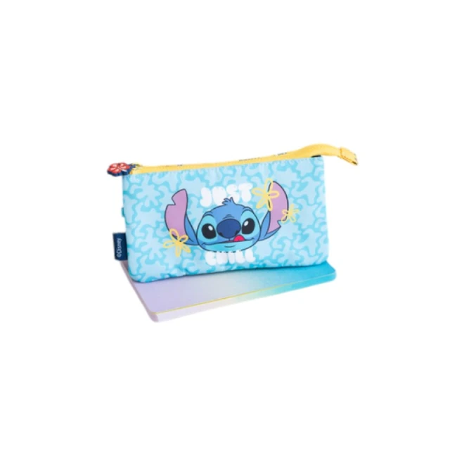 Пенал 3-відділення Disney Stitch Tropical (MARE0285)