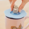 Чашка керамічна з силіконовою кришкою і фігуркою Pusheen 3D 350 мл (TAZP013)