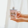 Чашка керамічна з силіконовою кришкою і фігуркою Pusheen 3D 350 мл (TAZP013)