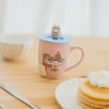Чашка керамічна з силіконовою кришкою і фігуркою Pusheen 3D 350 мл (TAZP013)
