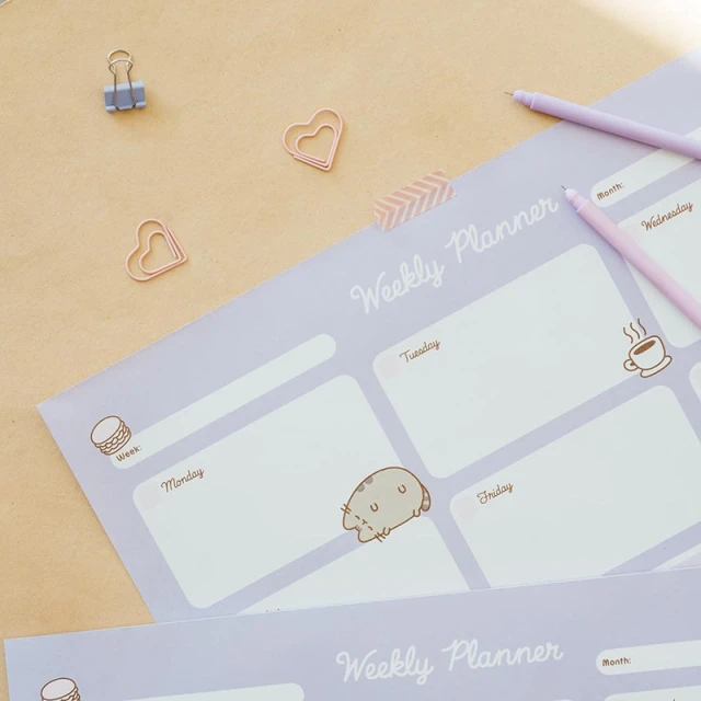 Планер тижневий Pusheen Moments 54 сторінки A3 (BPSA30037)