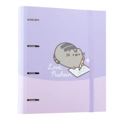 Сегрегатор A4 Pusheen Moments 4 кільця з гумкою (CAT0144)