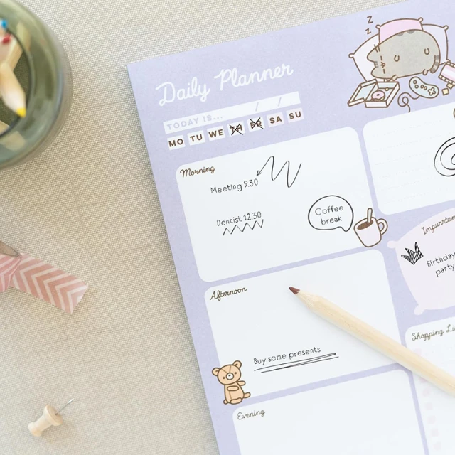 Планер щоденний Pusheen Moments A5 54 сторінки