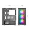 Корпус Tacens MARS MC-F 4x120 мм ARGB ATX (8435693103271)