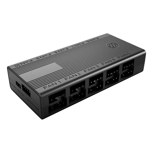 Набір вентиляторів Tacens Mars MF-3DPROKIT 120 мм ARGB 3 шт з контролером Black (8435693109945)