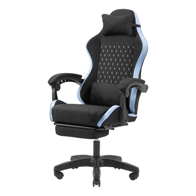 Ігрове крісло Tacens Mars MGC-X Fabric Black/Blue (8435693111092)