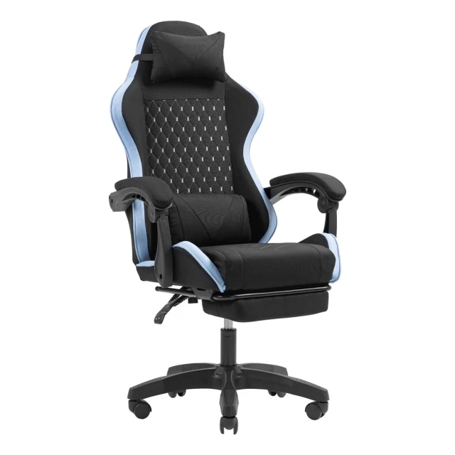 Ігрове крісло Tacens Mars MGC-X Fabric Black/Blue (8435693111092)