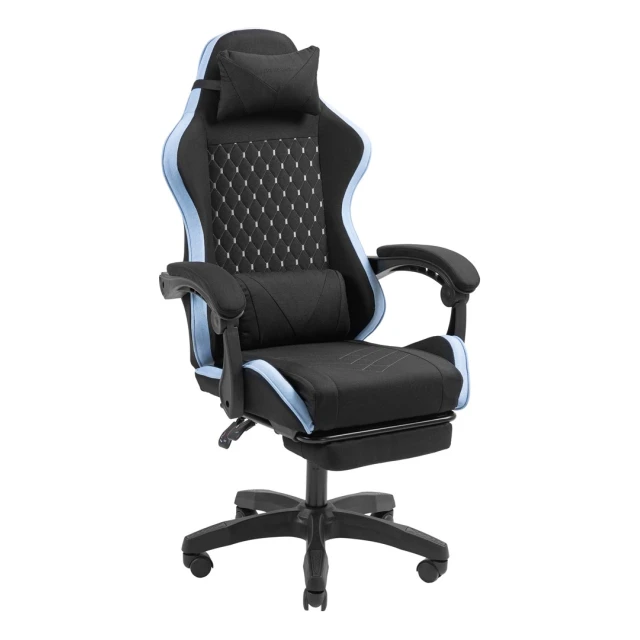 Ігрове крісло Tacens Mars MGC-X Fabric Black/Blue (8435693111092)