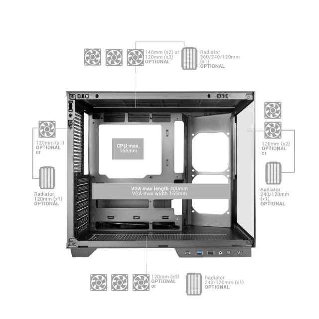 Корпус Tacens MARS MC-MIRAGE 7.2