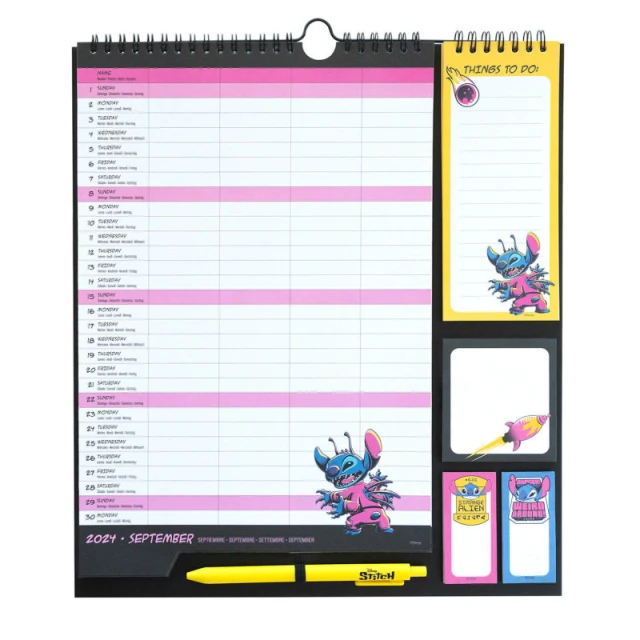 Календарь настенный Disney Stitch Planner 2024/2025 (CPF2402)