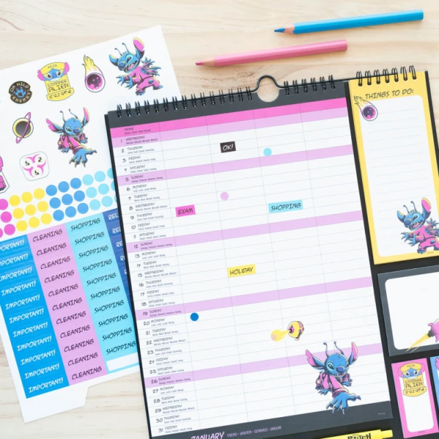 Календарь настенный Disney Stitch Planner 2024/2025 (CPF2402)