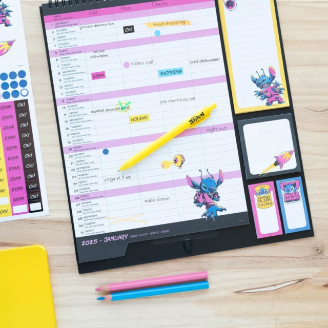 Календарь настенный Disney Stitch Planner 2024/2025 (CPF2402)