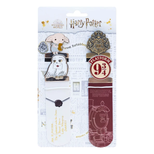 Набор закладок для книг Harry Potter 4 шт. (SET4M002)