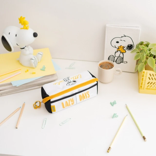 Пенал Snoopy Lazy Days з подвійним відділенням (MARE0328)