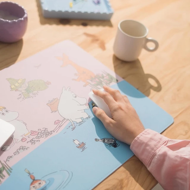 Подкладка на стол Moomin из экокожи XL 60x35 см (MGGEPU02)