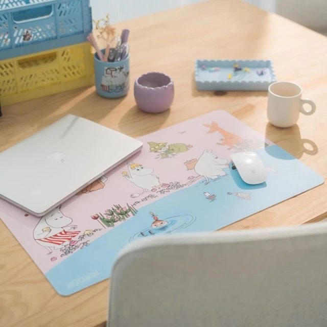 Подкладка на стол Moomin из экокожи XL 60x35 см (MGGEPU02)