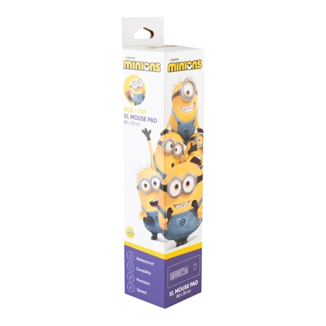 Коврик игровой Minions Bob & Tim XXL 80x35 см (MGGE107)