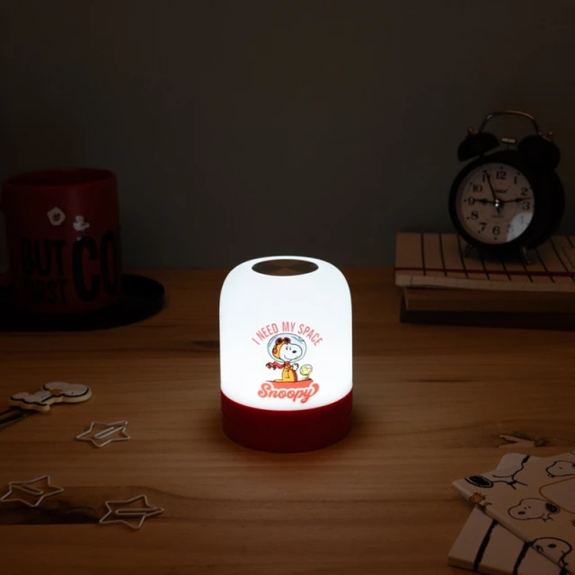 Лампа нічна Snoopy LED «I Need My Space» бездротова USB-C з регулюванням яскравості (LAMPA010)