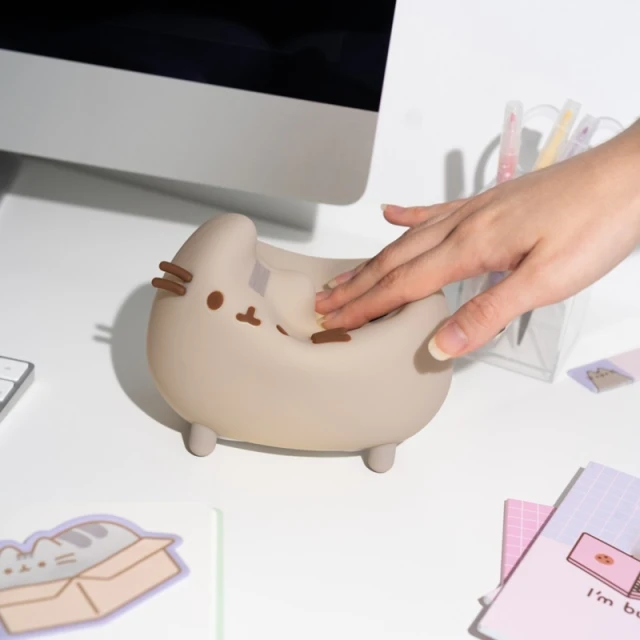 Нічник світлодіодний силіконовий Pusheen для дітей з регулюванням яскравості (LAMPS006)