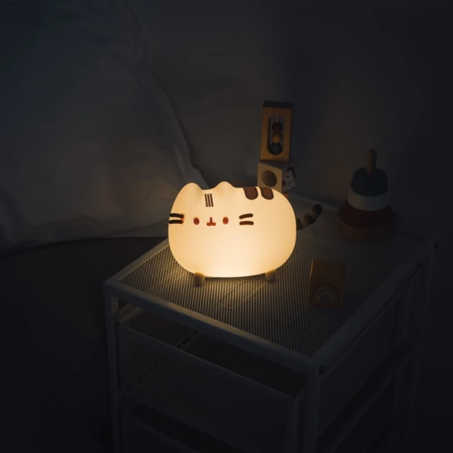 Нічник світлодіодний силіконовий Pusheen для дітей з регулюванням яскравості (LAMPS006)