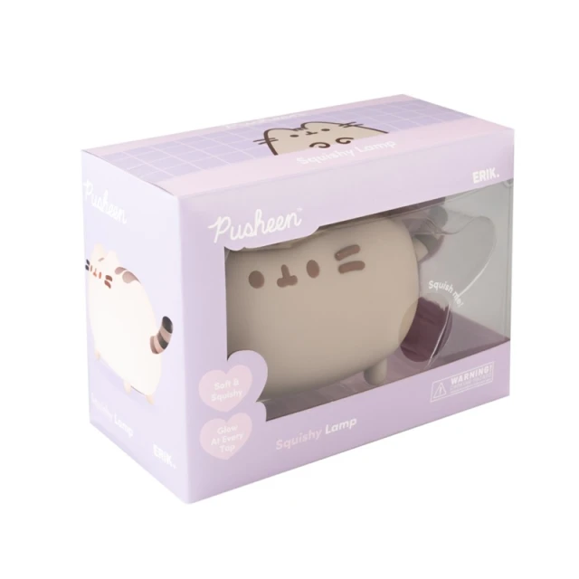 Нічник світлодіодний силіконовий Pusheen для дітей з регулюванням яскравості (LAMPS006)