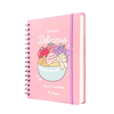 Планер тижневий Pusheen Fruits A5 2026/2027 (AEESVA52605)