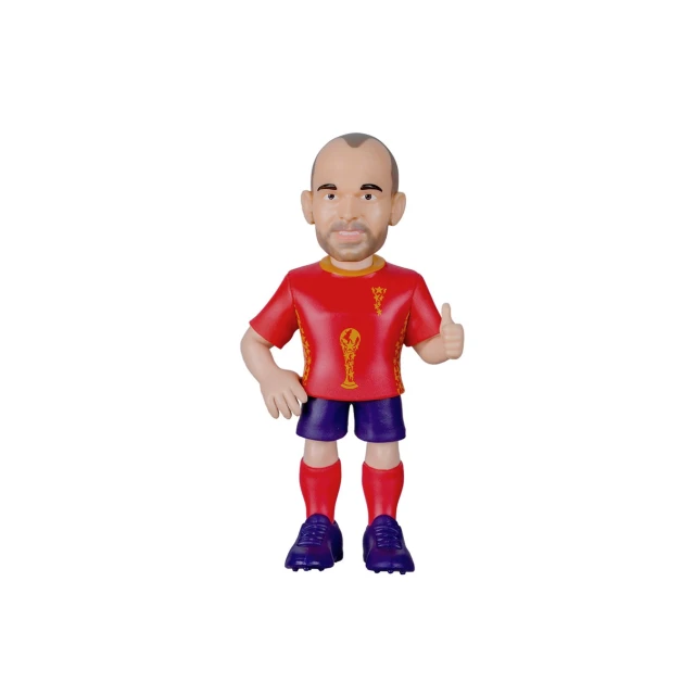 Фігурка футболіста Minix WC Legends Spain Andrés Iniesta (8436605125046)