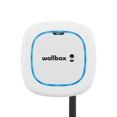 Зарядна станція для електромобілів Wallbox Pulsar Max 22 кВт Wi-Fi Bluetooth 7 м White (8436607549048)