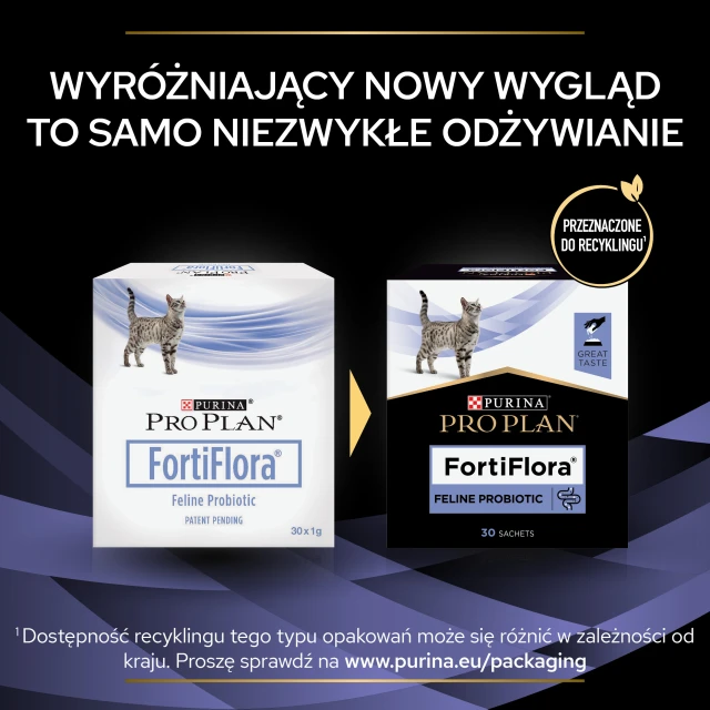 Кормовая добавка для кошек Purina Pro Plan FortiFlora 30 шт x 1 г (8445290040794)
