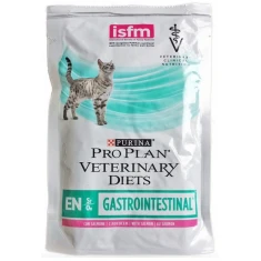 Вологий корм для котів PRO PLAN Veterinary Diets Purina EN Gastrointestinal з лососем 85 г (8445290063762)