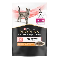 Вологий корм для котів Purina Pro Plan PPVD DM Diabetes Management з куркою 85 г (8445290093493)