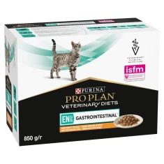 Вологий корм для котів Purina Pro Plan PPVD EN Gastrointestinal з куркою 85 г (8445290093561)