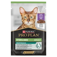 Вологий корм для стерилізованих котів Purina Pro Plan Sterilised з качкою 85 г (8445290968326)