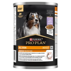 Влажный корм для собак Purina Pro Plan Adult с индейкой в желе 400 г (8445291031111)