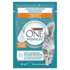 Вологий корм для котів Purina One Hydralife з куркою 50 г (8445291535541)