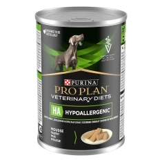 Вологий корм для собак PRO PLAN Veterinary Diets Purina HA Hypoallergenic 400 г (8445291539488)