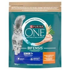 Сухой корм для котов Purina ONE 7+ с курицей и цельными зернами 750 г (8445291799509)