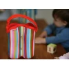 Термопаковка Built Bottle Buddy для пляшок подвійна Baby Pink Stripe (BBY-BBD2-BPS)