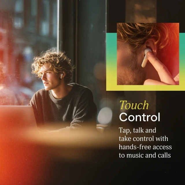 Навушники Marley Trenchtown бездротові TWS з мікрофоном Bluetooth ANC Black (846885011843)