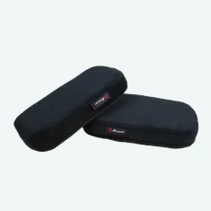 Накладки на підлокітники з пам'яттю форми Arozzi 270x135x40 мм Black (850032247948)