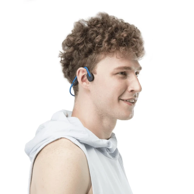 Навушники Shokz OpenMove бездротові кісткової провідності USB-C Blue (850033806267)
