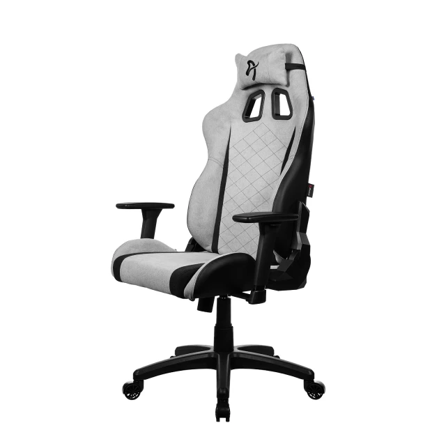 Крісло геймерське Arozzi Avanti SoftFabric Light Grey (850054766267)