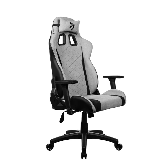 Крісло геймерське Arozzi Avanti SoftFabric Light Grey (850054766267)