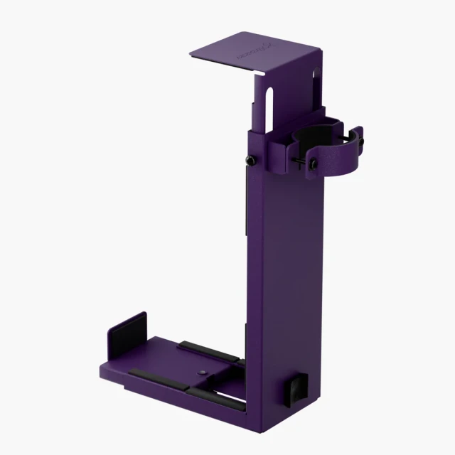 Держатель для компьютера под стол Arozzi Arena AZ-PCMOUNT-PP Purple (850054766731)