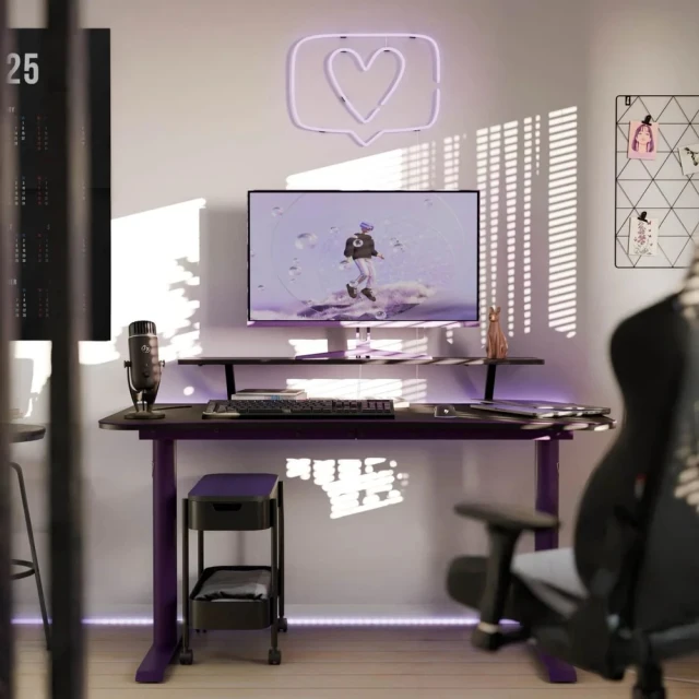 Ігровий стіл Arozzi Arena Medium Purple (850072937199)